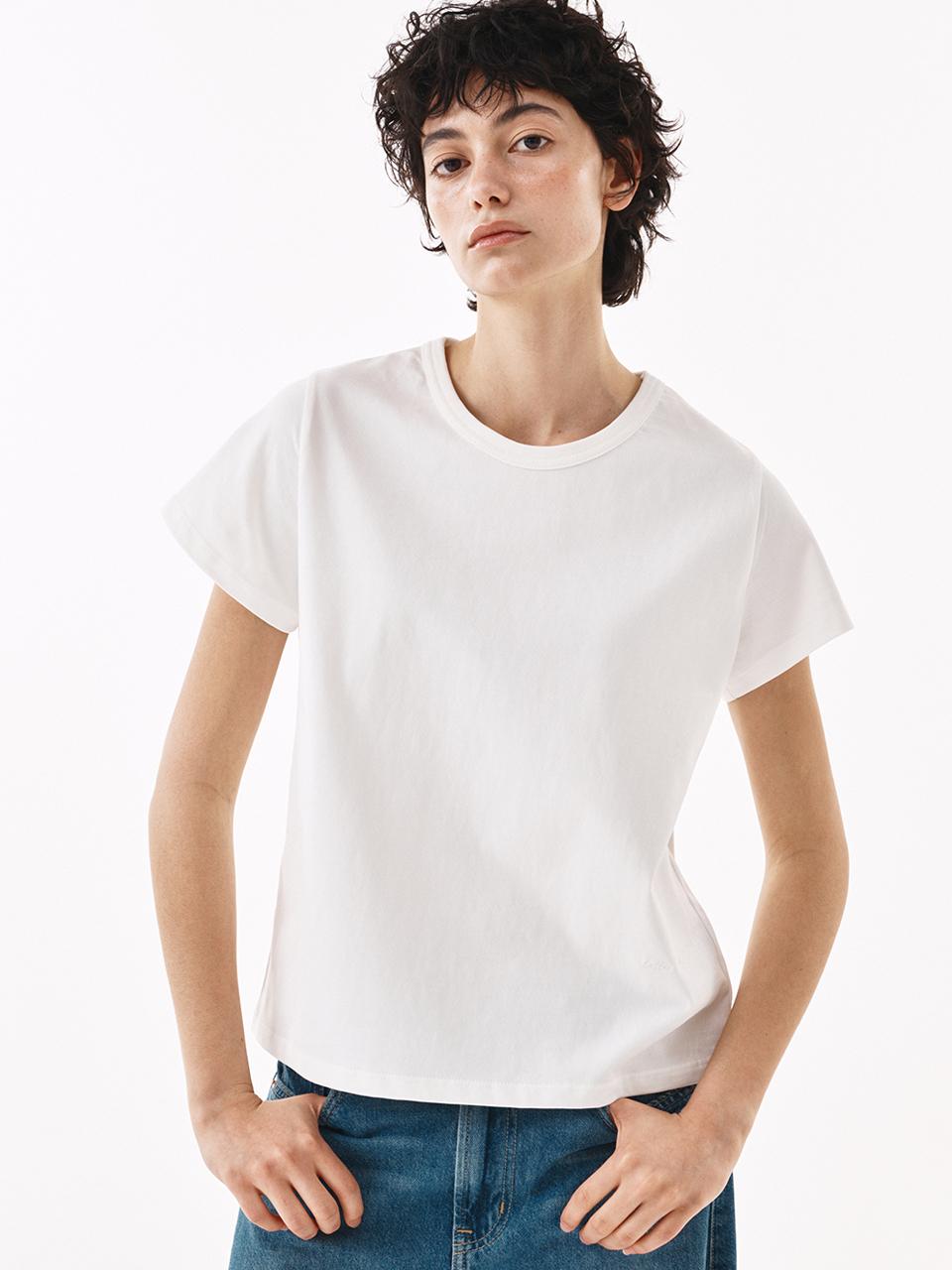 YURT COZY HALF SLEEVE TEE [4color]