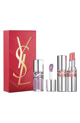 Yves Saint Laurent Yves Saint Laurent 2-Piece Loveshine Plumping Lip Oil & Lip Oil Stick Gift Set $85 Value 