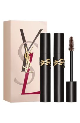 Yves Saint Laurent Yves Saint Laurent Lash Clash Mascara Duo - Brown $66 Value 
