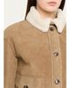 Yves Salomon Lamb Shearling Aviator Jacket - 5