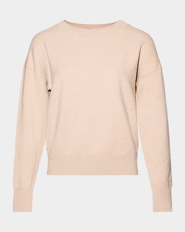 Yves Salomon Merino Knit Crewneck Sweater