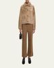 Yves Salomon Short Lamb Shearling Jacket - 2