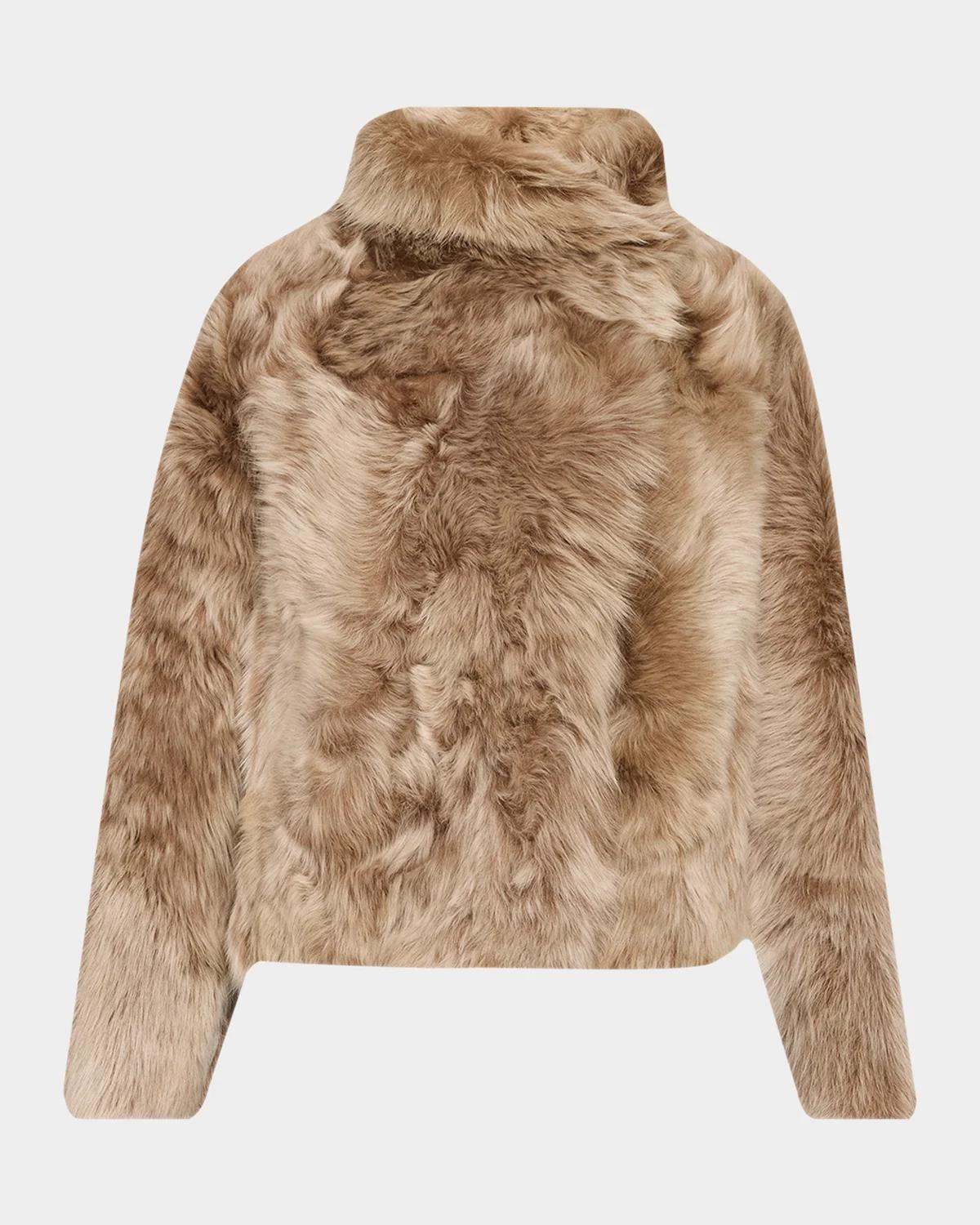 Yves Salomon Toscana Shearling Short Jacket