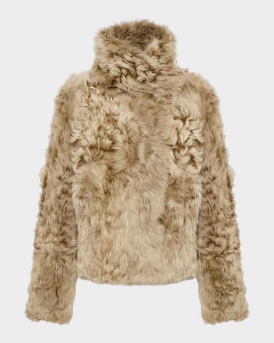 Yves Salomon Veste Reversible Leather & Shearling Jacket