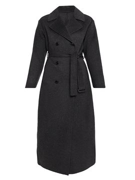 Yves Salomon Women's Belted Wool-Cashmere Trench Coat