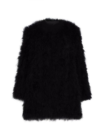 Yves Salomon Women's Feather Collarless Jacket
