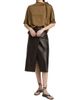 Yves Salomon Women's Satin Scarf Top - 2
