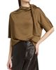 Yves Salomon Women's Satin Scarf Top - 4