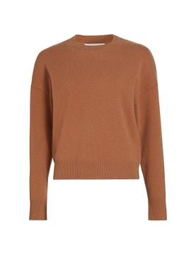 Yves Salomon Women's Wool-Blend Crewneck Sweater