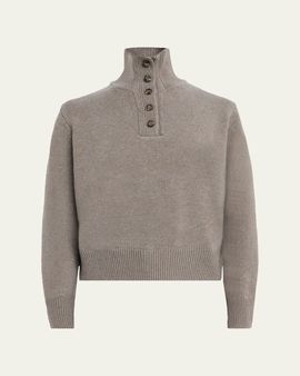 Yves Salomon Wool Turtleneck Pullover