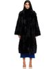 Yves Salomon Yves Salomon Black Belted Shearling Coat - 1
