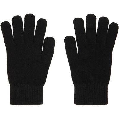 Yves Salomon Yves Salomon Black Cashmere Gloves