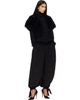 Yves Salomon Yves Salomon Black Feather Cape Jacket - 4