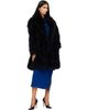 Yves Salomon Yves Salomon Black Feather Coat - 4