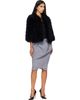 Yves Salomon Yves Salomon Black Feather Jacket - 4