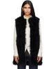 Yves Salomon Yves Salomon Black Feather Vest - 1