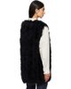 Yves Salomon Yves Salomon Black Feather Vest - 3
