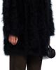 Yves Salomon Yves Salomon Black Long Feather Coat - 2