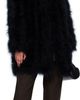 Yves Salomon Yves Salomon Black Long Feather Coat - 4