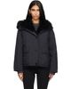 Yves Salomon Yves Salomon Black Short Down Jacket - 1