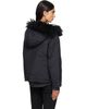 Yves Salomon Yves Salomon Black Short Down Jacket - 3