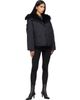 Yves Salomon Yves Salomon Black Short Down Jacket - 4
