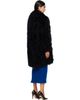 Yves Salomon Yves Salomon Black Turkey Feather Coat - 3