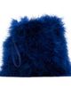 Yves Salomon Yves Salomon Blue Feather Pouch - 1
