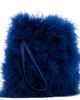 Yves Salomon Yves Salomon Blue Feather Pouch - 3