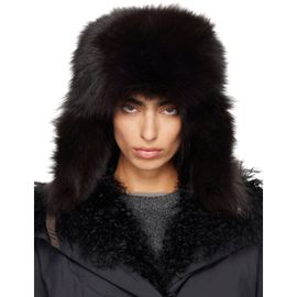 Yves Salomon Yves Salomon Brown Chapka Hat