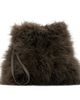Yves Salomon Yves Salomon Brown Feather Pouch - 1