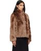 Yves Salomon Yves Salomon Brown Lambskin Shearling Short Jacket - 2