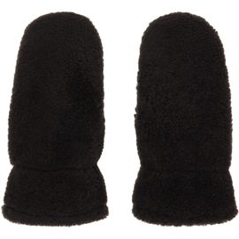 Yves Salomon Yves Salomon Brown Shearling Mittens