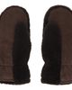 Yves Salomon Yves Salomon Brown Shearling Mittens - 2