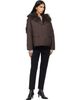 Yves Salomon Yves Salomon Brown Short Down Jacket - 4