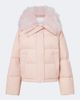 Yves Salomon Yves Salomon Doudoune shearling-trimmed down jacket - 1