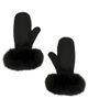 Yves Salomon Yves Salomon Fox Fur Trim Mittens - 1