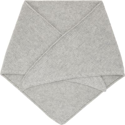 Yves Salomon Yves Salomon Gray Bandana Scarf