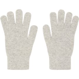 Yves Salomon Yves Salomon Gray Cashmere Gloves