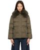 Yves Salomon Yves Salomon Green Lamb Fur Short Jacket - 1