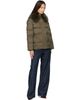 Yves Salomon Yves Salomon Green Lamb Fur Short Jacket - 4