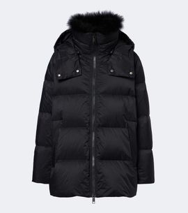 Yves Salomon Yves Salomon Hooded padded down jacket