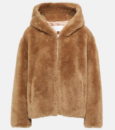Yves Salomon Yves Salomon Hooded wool jacket