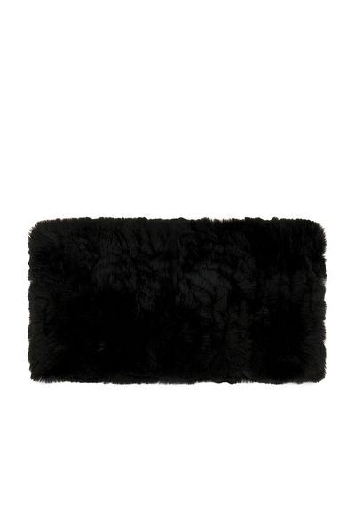 Yves Salomon Yves Salomon Knitted Rex Rabbit Fur Headband