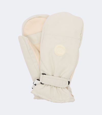 Yves Salomon Yves Salomon Leather-trimmed ski gloves
