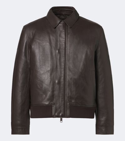 Yves Salomon Yves Salomon Leather blouson jacket