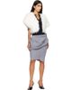 Yves Salomon Yves Salomon Off-White Feather Cape Jacket - 4
