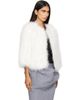 Yves Salomon Yves Salomon Off-White Feather Jacket - 2