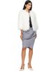 Yves Salomon Yves Salomon Off-White Feather Jacket - 4