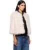 Yves Salomon Yves Salomon Pink Feather Jacket - 2